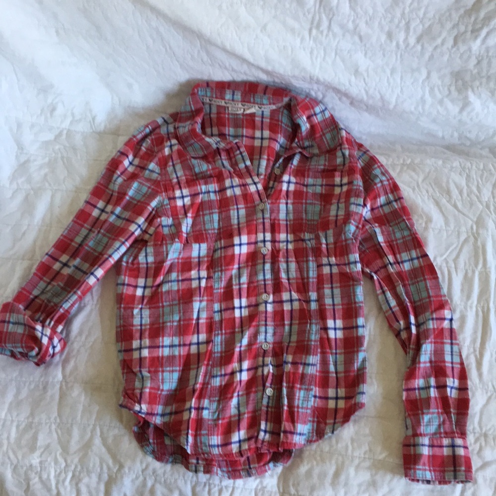 Roxy plaid shirt